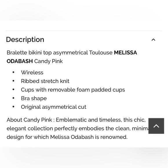 MELISSA ODABASH Toulouse Pink Ribbed Bikini Set - Picture 5 of 11